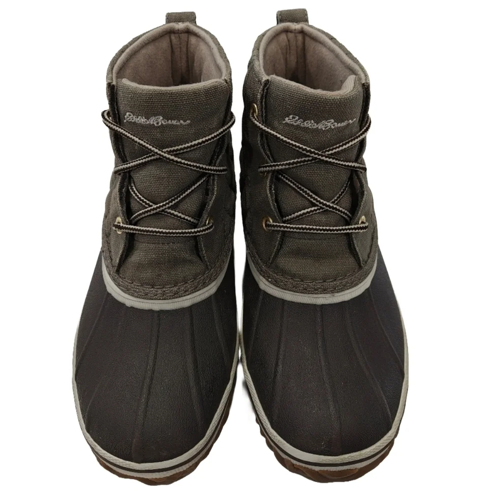 Eddie Bauer Womens Hunt Pack Mid Granola Girl Boots Olive Green